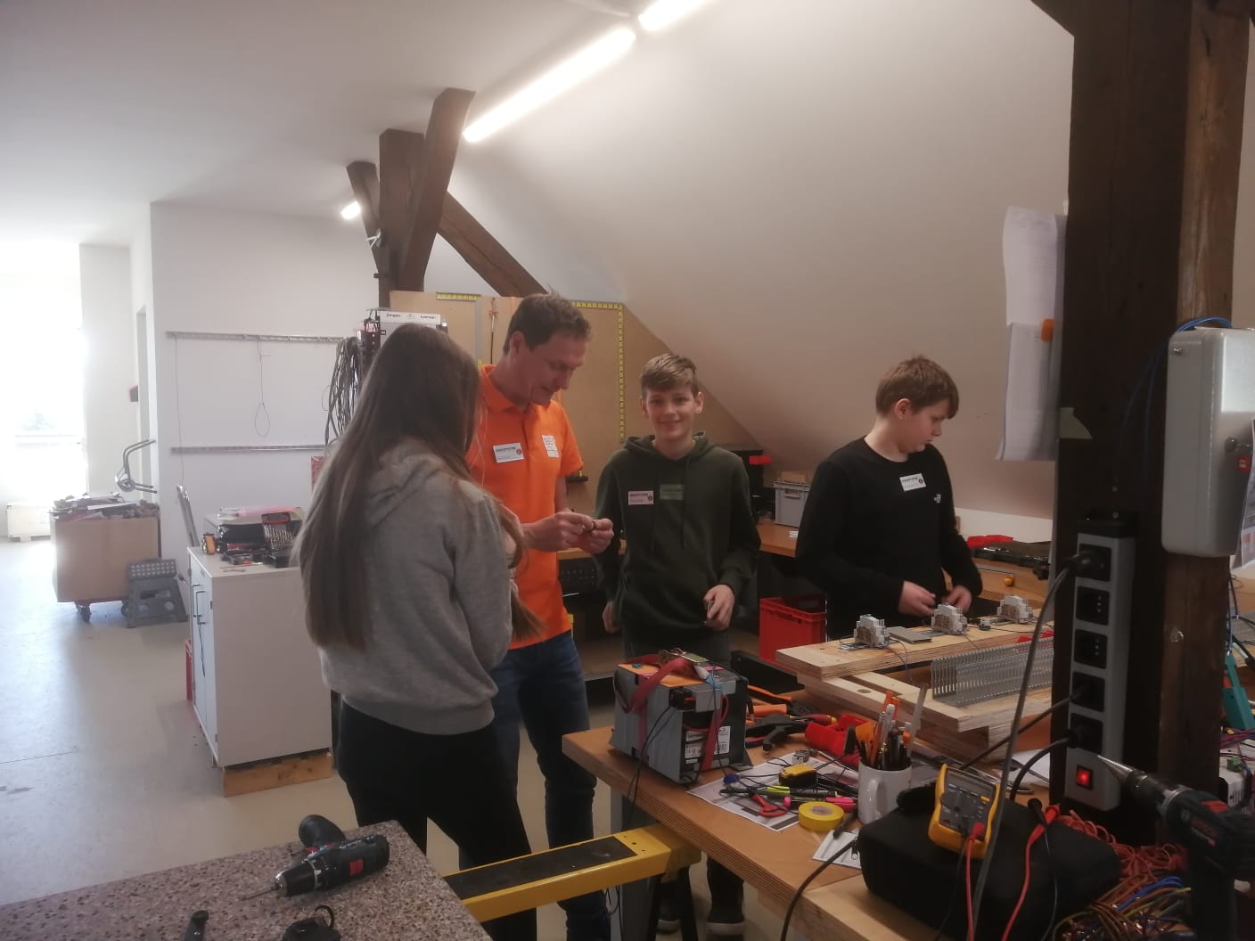 Bauen eines Stromkreises